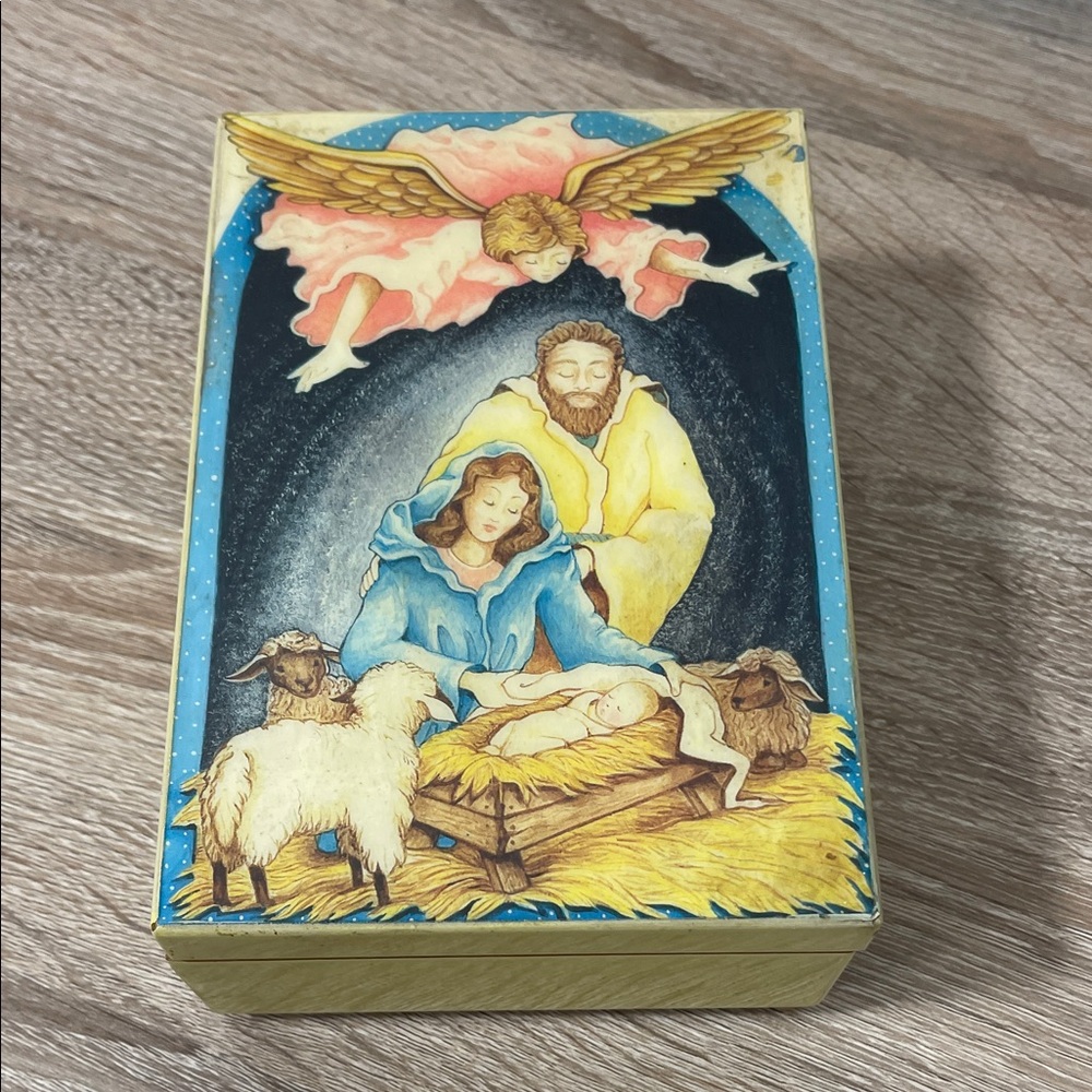 Vintage Angel Jewelry box